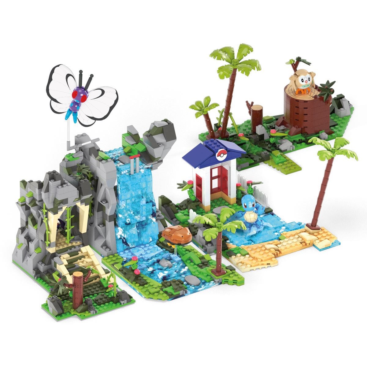 Mattel Pokémon - Mega Construx - Pokémon Jungle Voyage - Pokémon dzsungel utazás