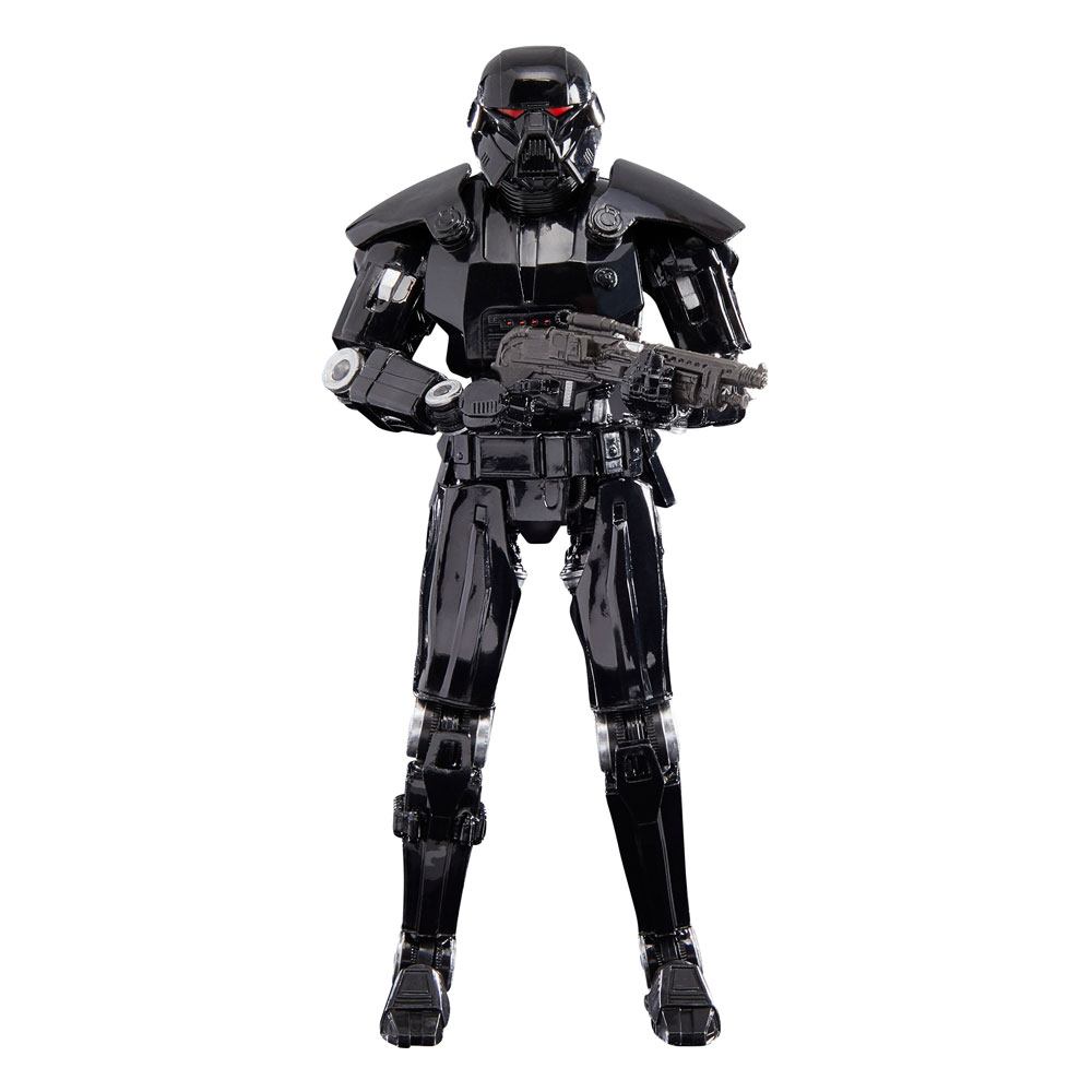 Hasbro Star Wars: The Mandalorian Black Series Deluxe akciófigura - Dark Trooper