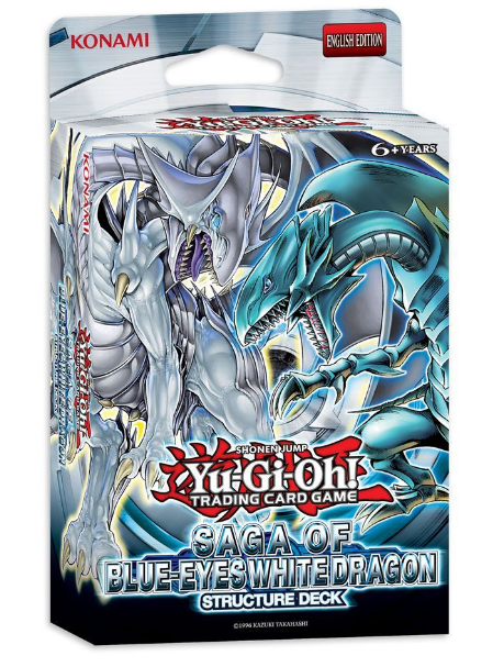 Konami Yu-Gi-Oh! Structure Deck - Saga of Blue-Eyes White Dragon - Unlimited