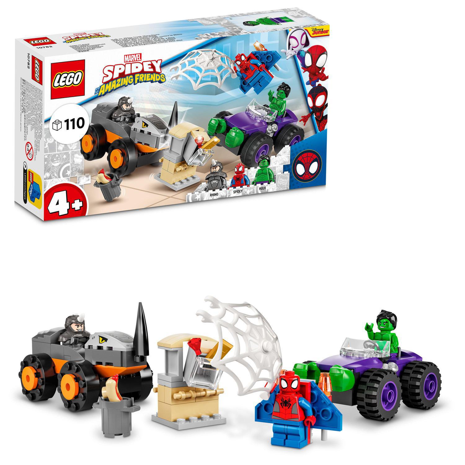 Marvel Super Heroes™ LEGO® Hulk vs. Rhino - Jeep párbaj (10782)