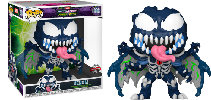 Mech Strike: Monster Hunters (Jumbo) - Funko POP! figura - Venom szárnyakkal