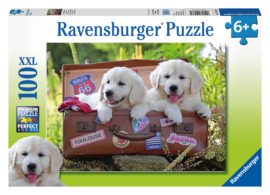 Ravensburger Kutyapihenő - puzzle - 100 XXL darab