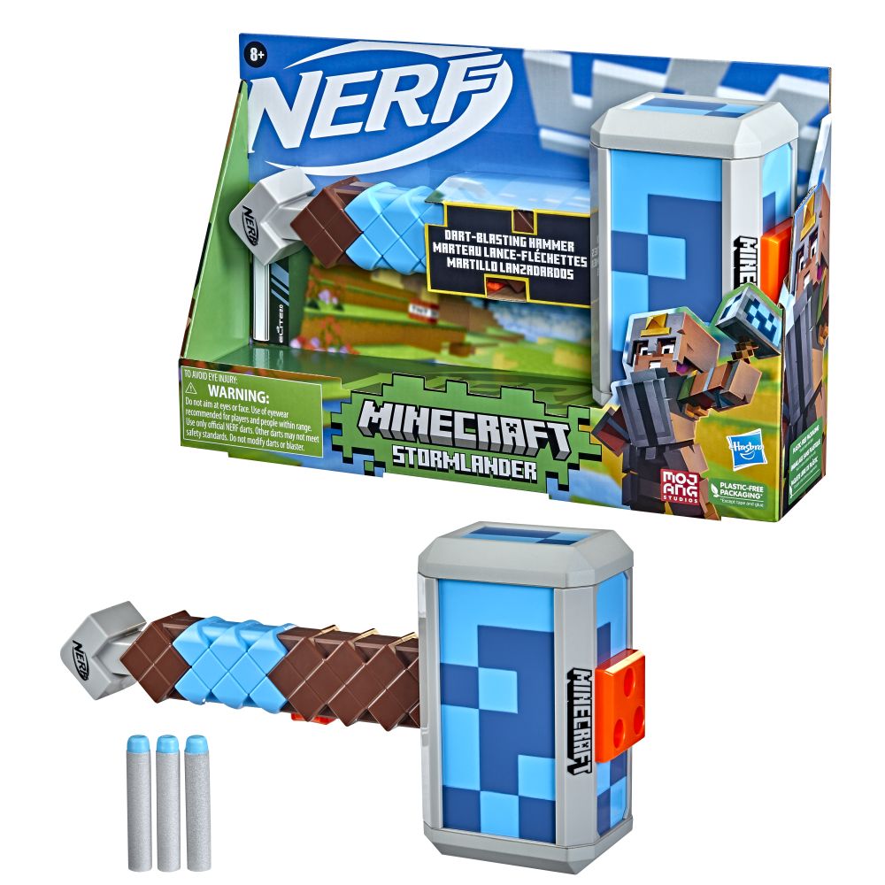 Hasbro Nerf - Akciójáték - Minecraft Stormlander