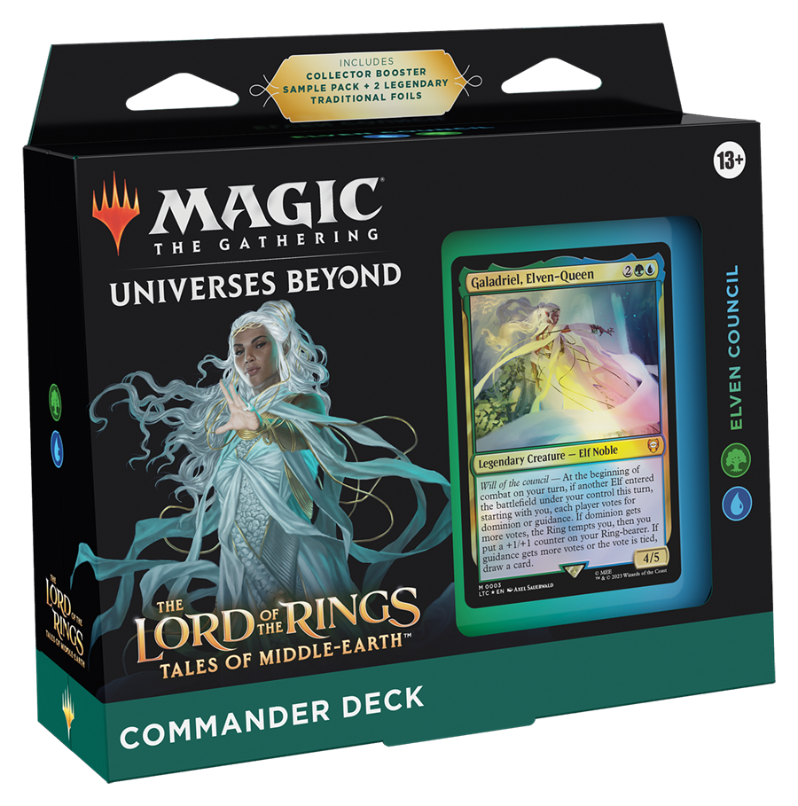 Wizards of the Coast Magic: The Gathering - The Lord of the Rings: Tales of Middle-earth Commander Deck - Elven Council (EN)