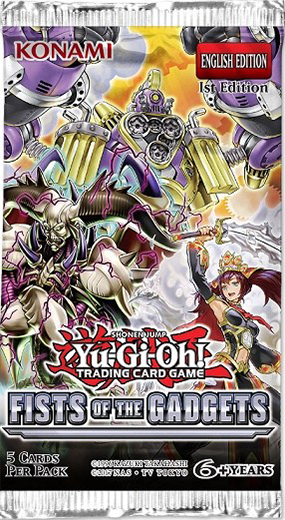 Konami Yu-Gi-Oh! Fists of the Gadgets Booster