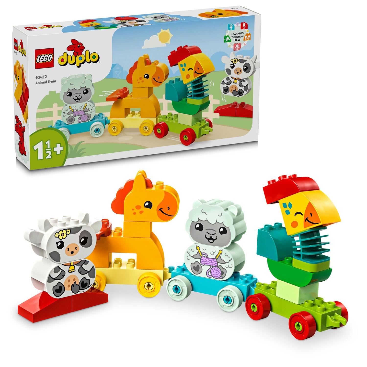 DUPLO® LEGO® Állati vonat (10412)