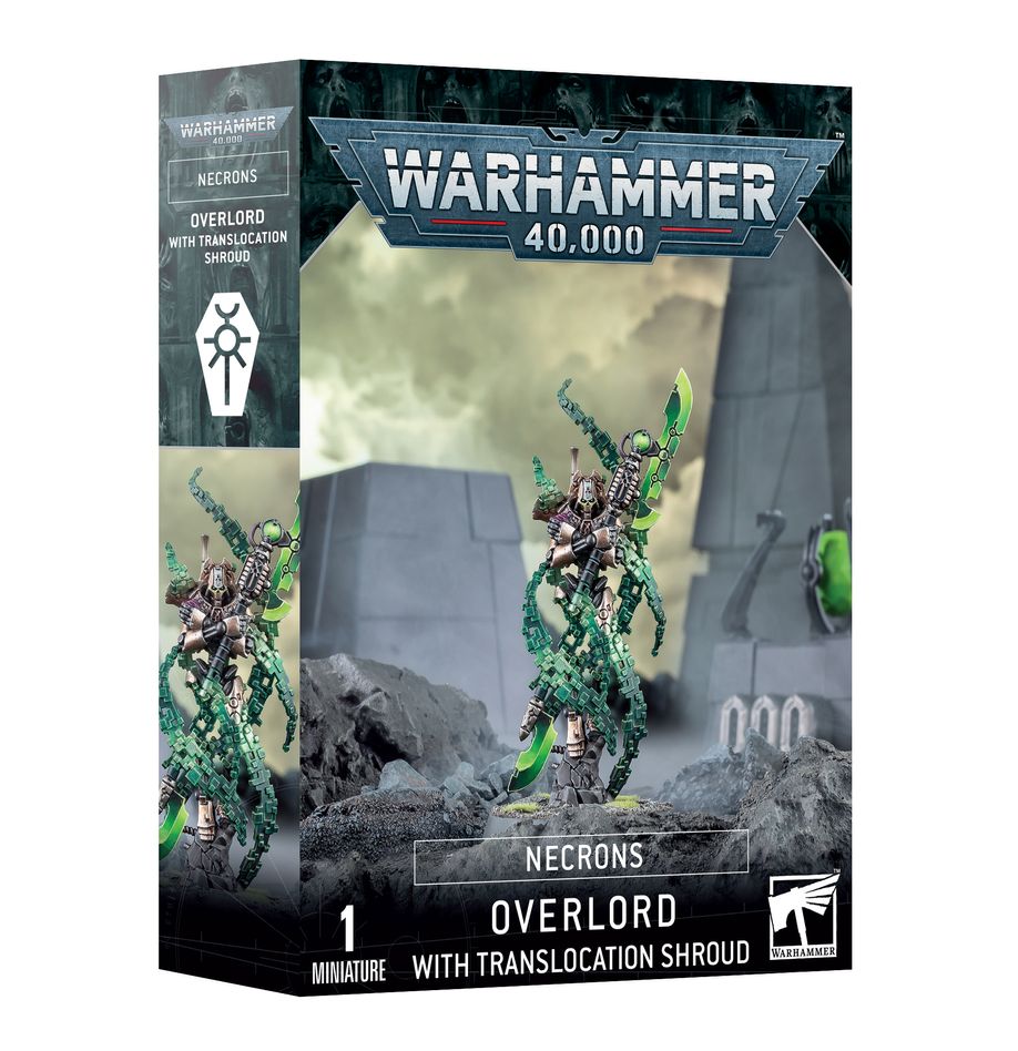 Games Workshop Warhammer 40.000 - minifigura - Necrons: Overlord with Translocation Shroud