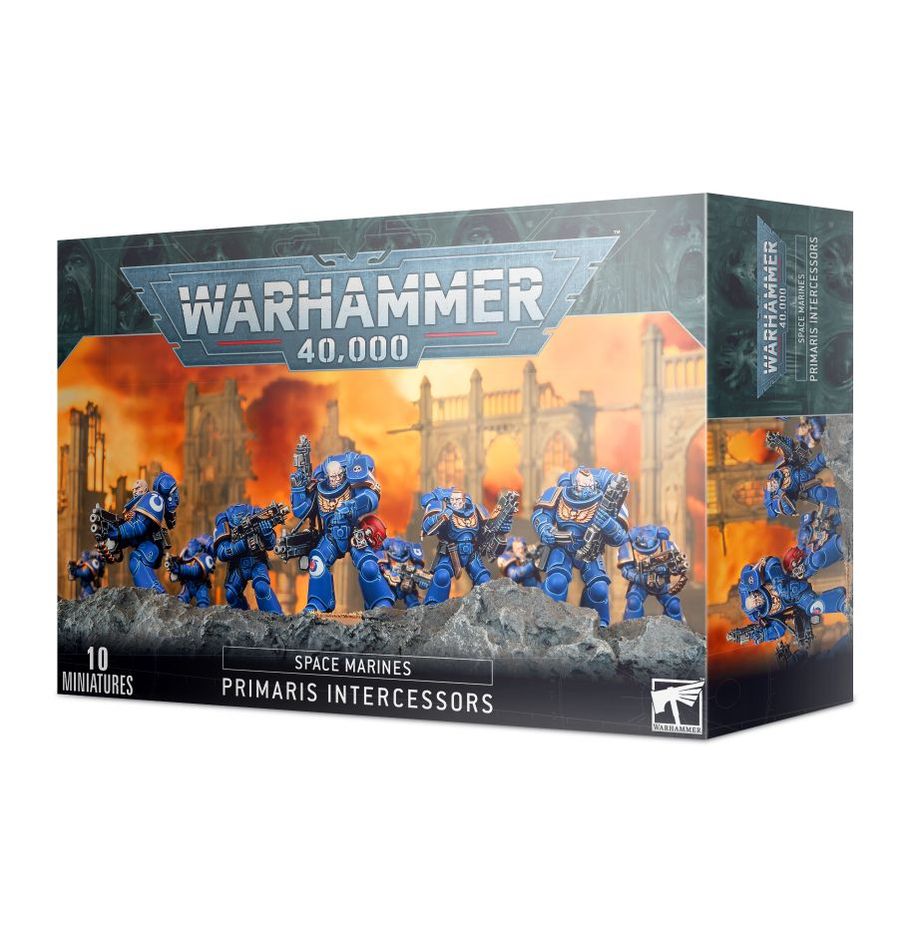 Games Workshop Warhammer 40.000 - minifigurák - Space Marine: Primaris Intercessors