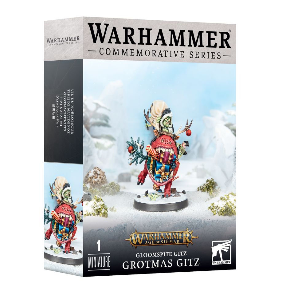 Games Workshop Warhammer: Age of Sigmar - minifigura - Gloomspite Gitz Grotmas Gitz Grotmas Gitz