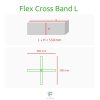 193487 5 elasticke pasky feldherr flex cross band m l xl