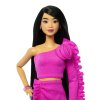 216398 2 barbie deluxe modelka saty s ruzi