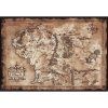 43024 pan prstenu plakat mapa stredozeme