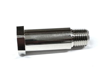 Vstupný driek redukčného ventilu CO₂/N₂, 1/4" NPT ľavý závit
