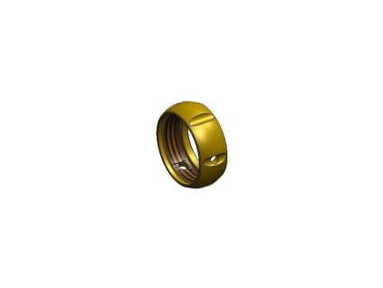 Zadná prevlečná matica GLOBAL ROYAL PVD titan