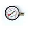 Manometer CO₂ vysoký tlak 250 bar 1/4" NPT ľavý závit