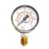 Manometer CO2 / N2 nízky tlak 6 bar