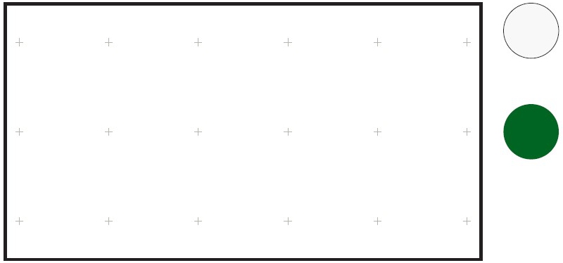 Křížky 100x100 mm