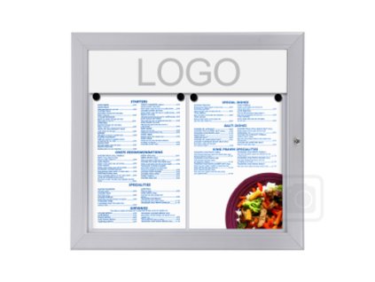 Menu vitrína Z