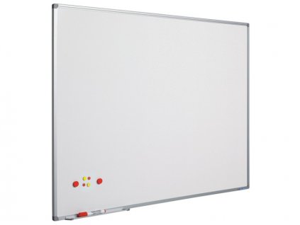 Magnetická tabule Softline - 100×100 cm - bílá, lakovaná