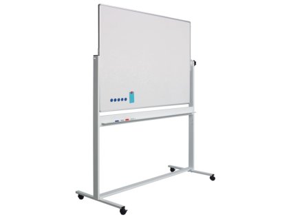 Otočná tabule - keramická, bílá