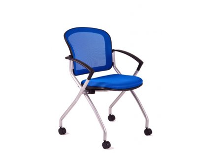 Jednací židle Metis - modrá