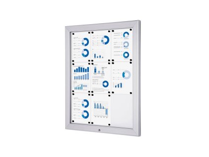 Venkovní vitrína Alpha - 9xA4