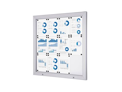 Venkovní vitrína Alpha - 12xA4