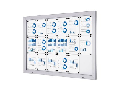 Venkovní vitrína Alpha - 18xA4