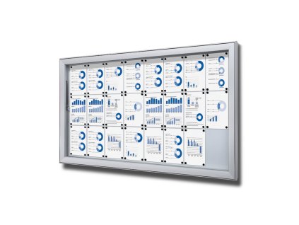 Venkovní uzamykatelná vitrína SCL - 6xA11