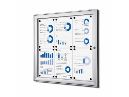 Interiérová vitrína S