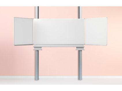 Pylonová tabule Triptych - bílá
