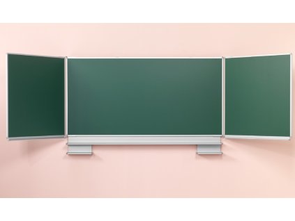 Tabule Triptych - skrytý zvedací systém - zelená