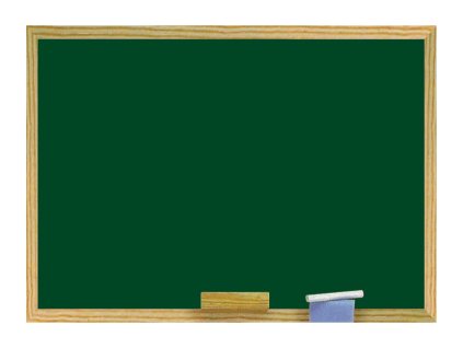 Tabule WOOD, zelená - rám borovice