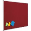 Nástěnka Softline, filcová - červená