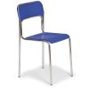 Plastová židle Askona - modrá