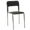 Plastová židle Askona - černá