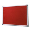 Filcová nástěnka SCT ECONOMY - červená