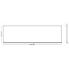 Školní tabule SK-line - rozměry
