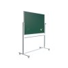 Oboustranná pojízdná tabule - keramická, zelená