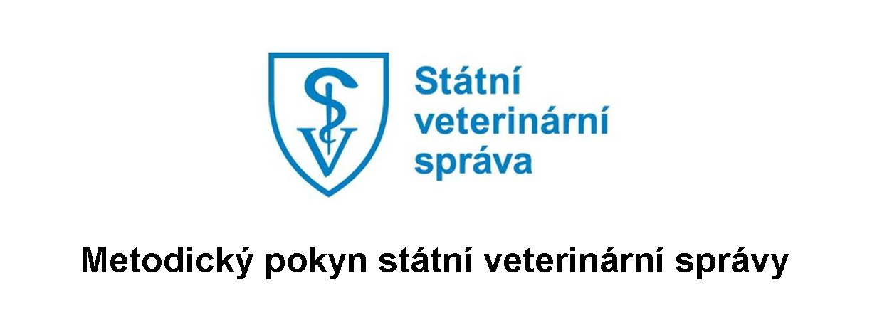Metodický pokyn Státní veterinární správy