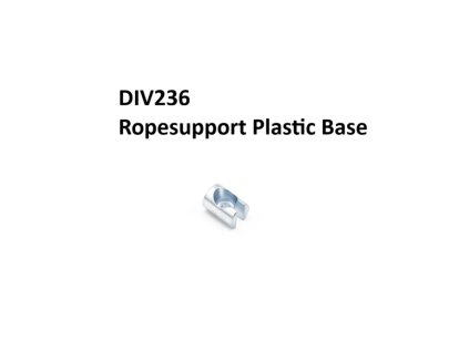 DIV236 Ropesupport Plastic Base