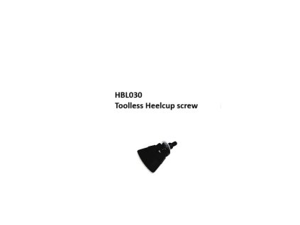HBL030 Toolless heelcup screw