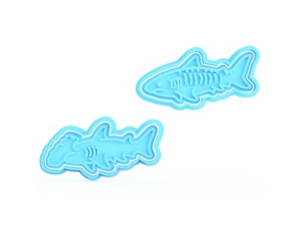 plastové vykrajovátko s motivem žraloci  2