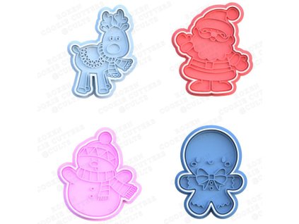 vykrajovátka na polymerové hmoty – vánoce  4