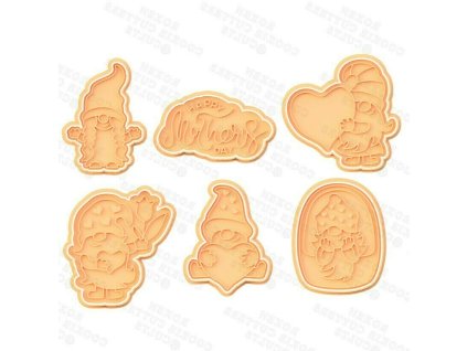 vykrajovátko s náznakem motivu – den matek