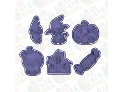 vykrajovátko s náznakem motivu – halloween
