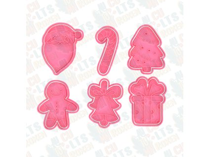 vykrajovátko s náznakem motivu – vánoce 12