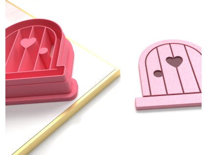 vykrajovátko s razítkem – vykrajovátko jednodílné  dveře