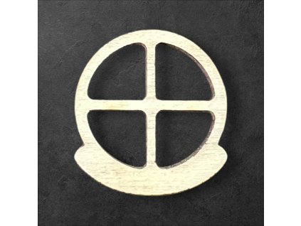 okno k dalšímu tvoření - č.7 – dřevěná dekorace