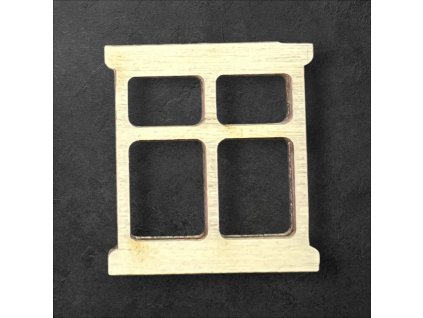 okno k dalšímu tvoření - č.13 – dřevěná dekorace